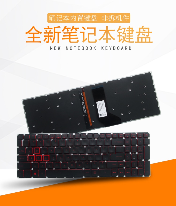 for Acer Aspire VX 15 VX15 VX5-591G VX5-591 VX5-793 VN7-593 VN7-793 VN7-793G Backlit Keyboard US English BLACK