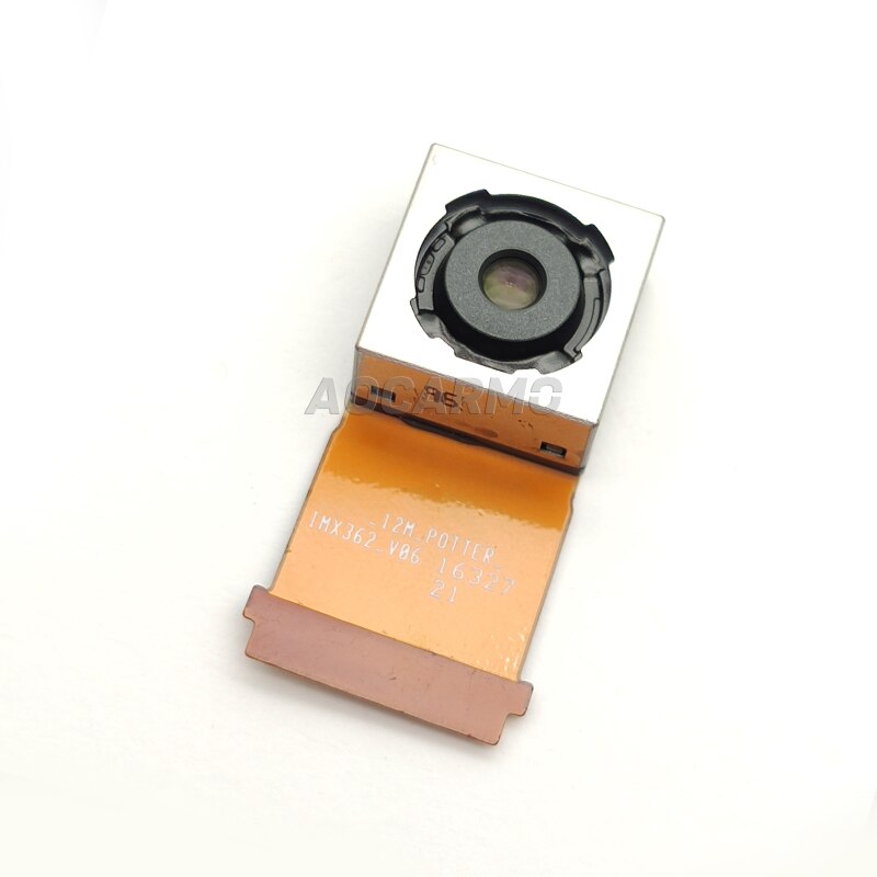 Aocarmo Replacement Rear Main Lens Back Camera Repair Flex Cable Camera Module For Moto G5 Plus XT1686 XT1681 XT1683 XT1685 12MP