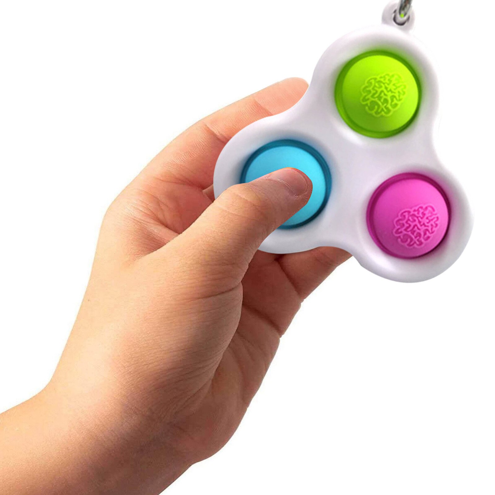 Newest Fidget Simple Dimple Toy Fat Brain Toys Stress Relief Hand Fidget Toys For Kids Adults Early Educational Autism Toys
