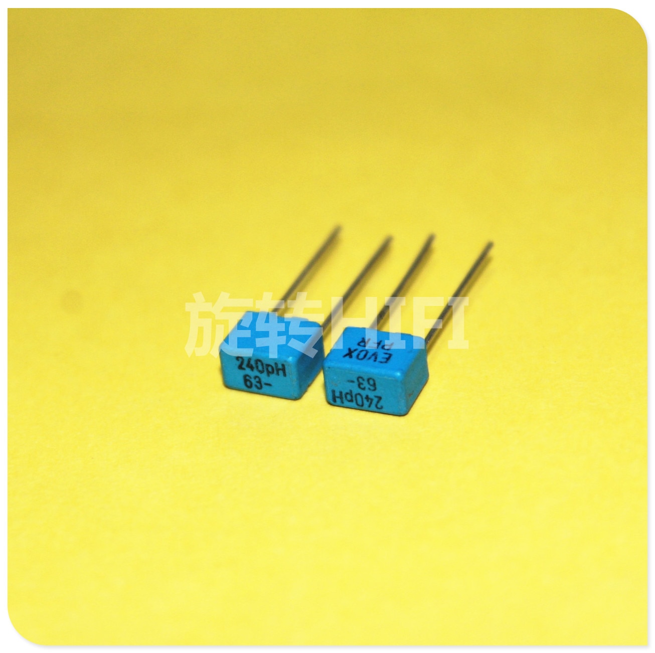 20PCS EVOX PFR5 240PF 63V P5MM MKP 241/63V film EVOX-RIFA PFR 241 240pf/ 63v 0.24NF 240P blauw 240pF