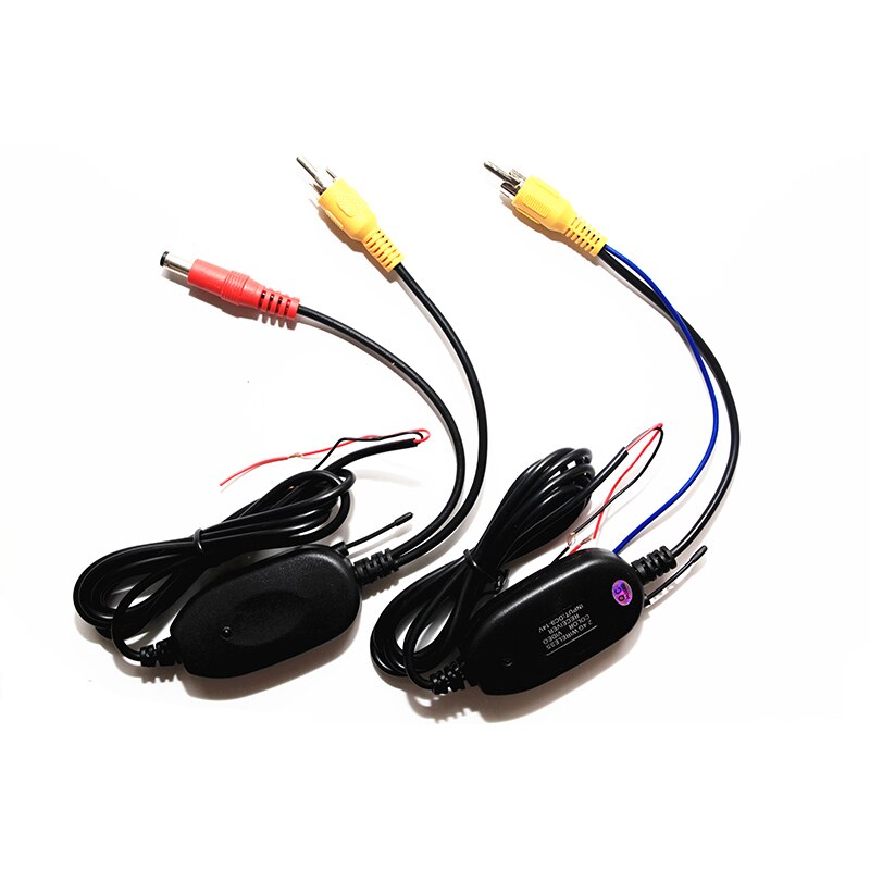 2.4 Ghz Wireless RCA port Transmitter Receiver kit for all car parking rear view camera connect DVD / monitor