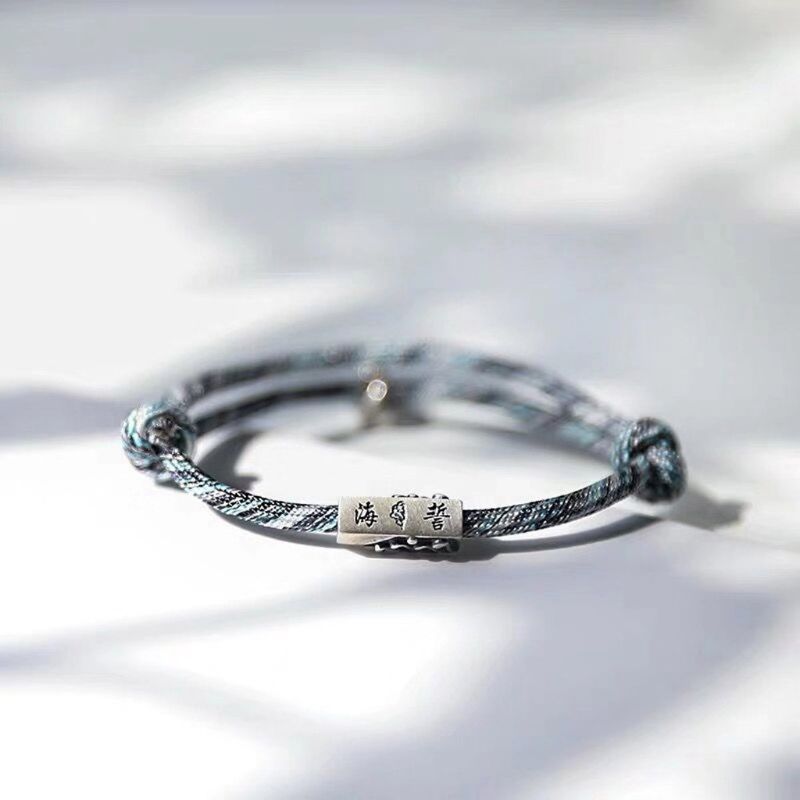 2 pçs amizade corda trançado distância magnética casal pulseira kit amante ajustável jóias presente dos namorados