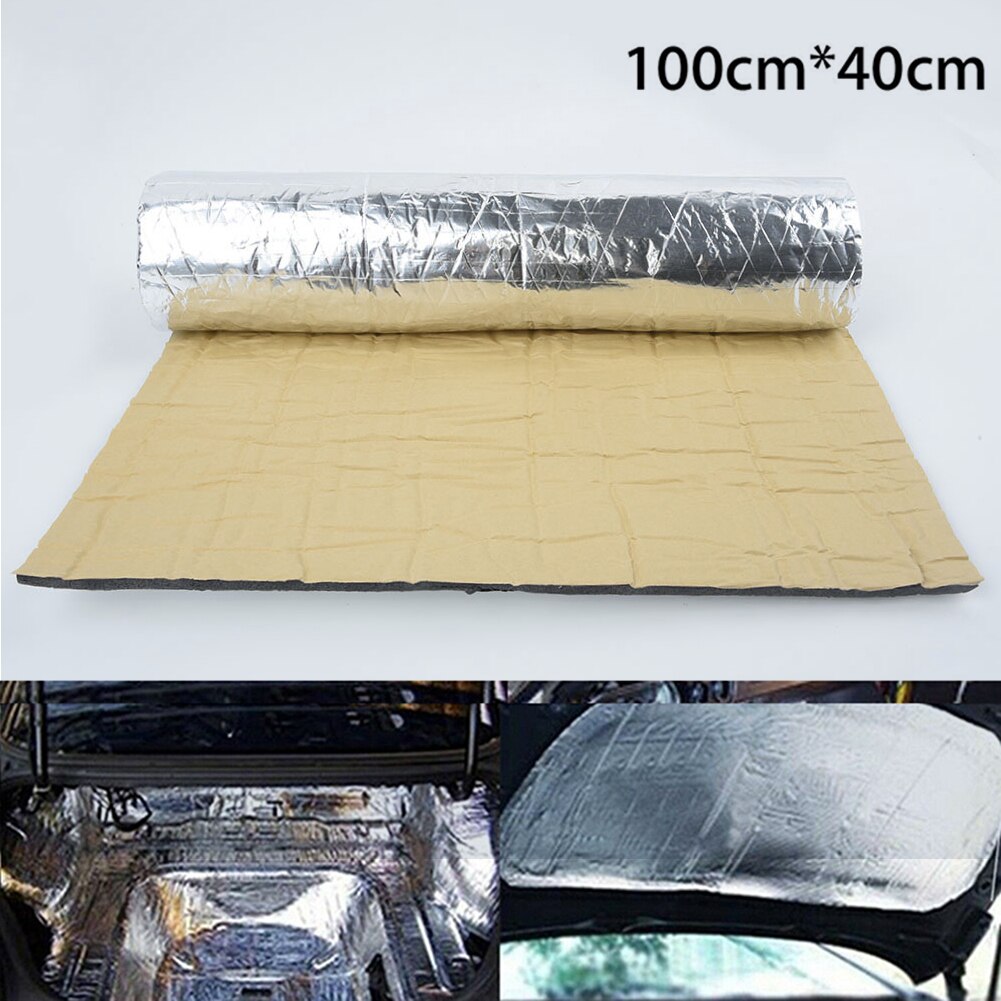Interiør lydisolerende skum 100 x 40cm 5mm dempende kjøretøydekor