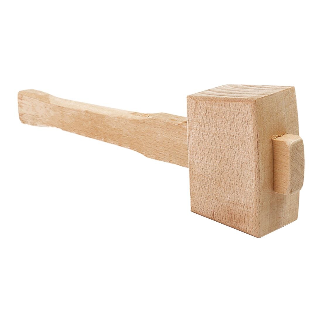 250mm haya madera maciza carpintero madera mazo martillo mango herramienta de carpintería