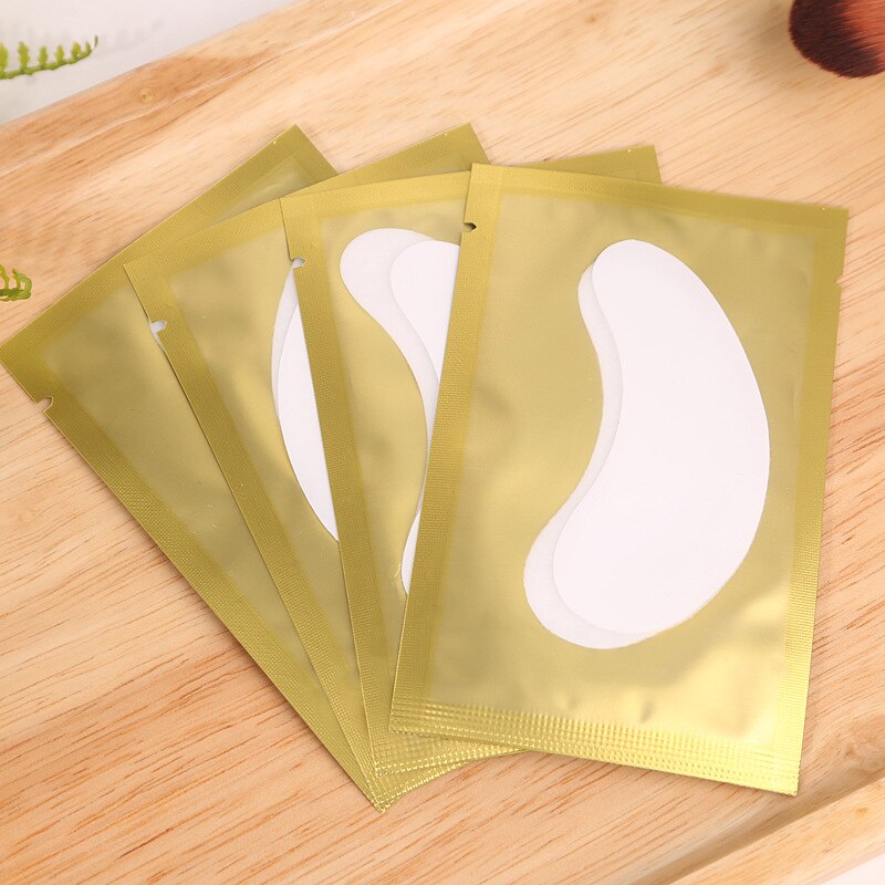 50 Pairs Eyelash Extension Stickers Under The Eye Pad Eyelash Extension Paper Patch For Eyelash Extension Stickers Gel Patch