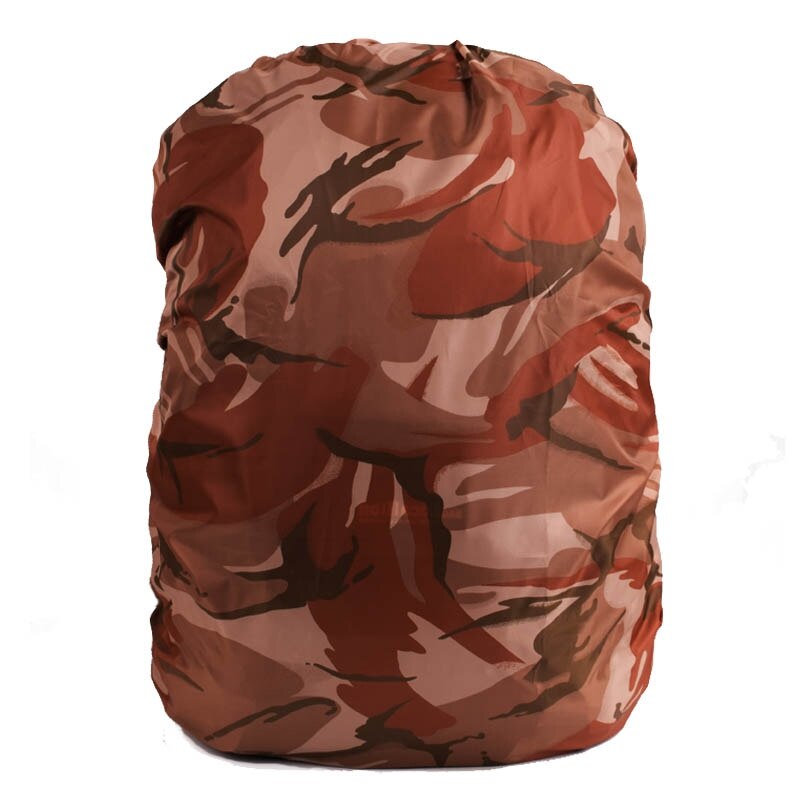 Draagbare Camouflage Rugzak Cover Waterdichte Regendicht Regen Rugzak Pack Stofdicht Cover Voor Travel Camping Outdoor Klimmen M