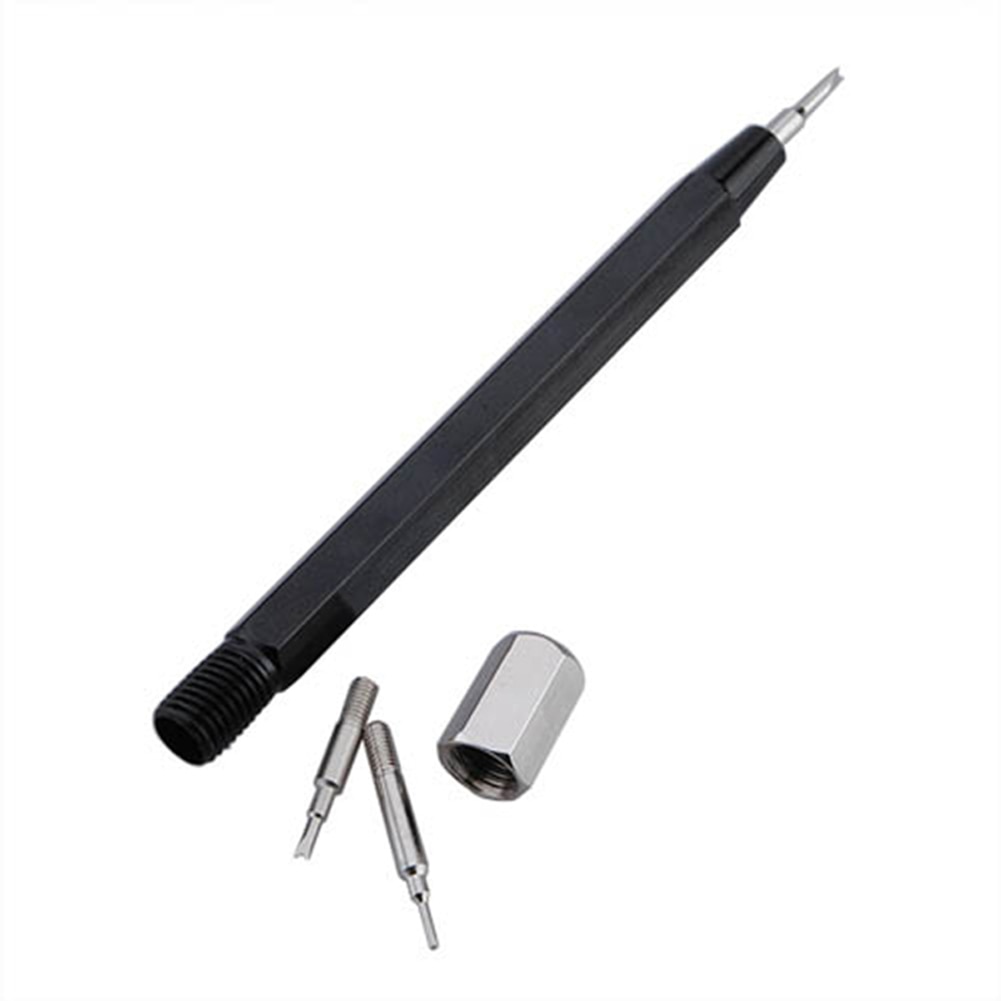 Watch Repair Tool Set Convenient Watch Band Spring Bars Remover Set Link Pin Clock Tools pasadores reloj: Black