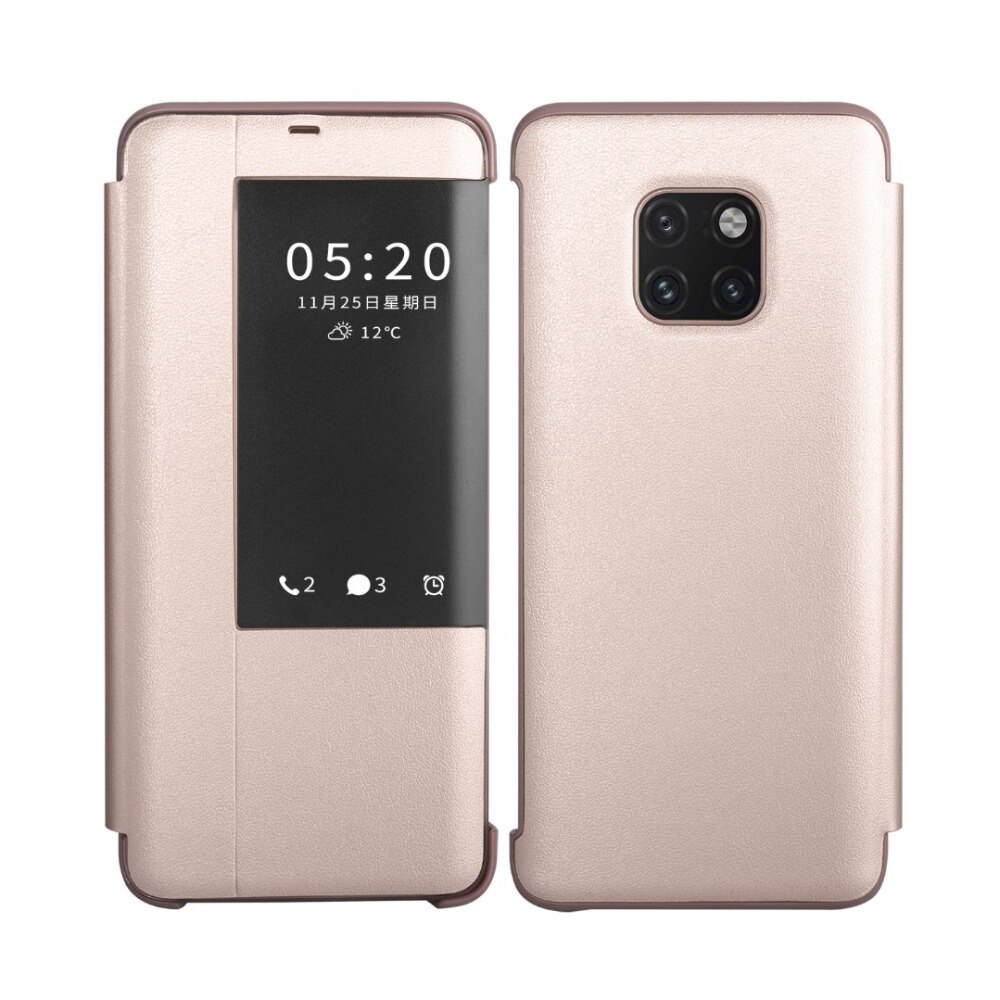 Huawei Mate 20 Pro Flip Case Cover Original Huawei Mate 20 case Smart Touch clear View Leather phone Case mate20 funda capa bag