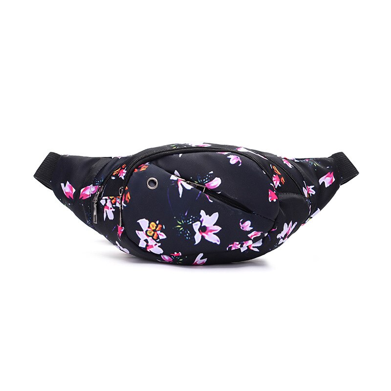 Sac banane imprimé tendance pour femmes | Sac de taille, sac de poitrine de voyage, bourse portable heuptas: D