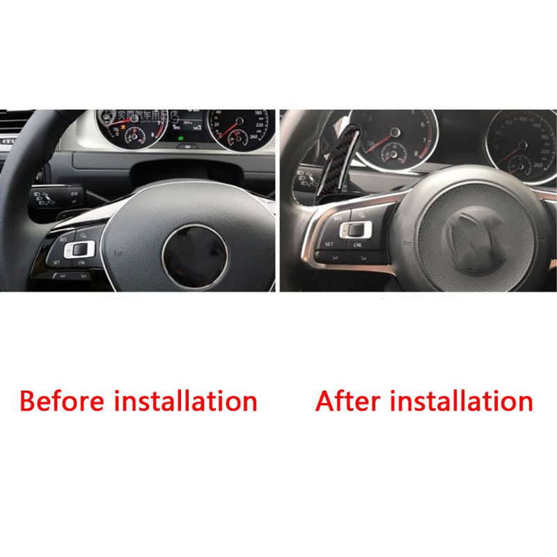 Extensión de paleta de cambio de volante de coche, engranaje de cambio directo DSG para Golf Jetta MK6 R20 CC R36, piezas de coche