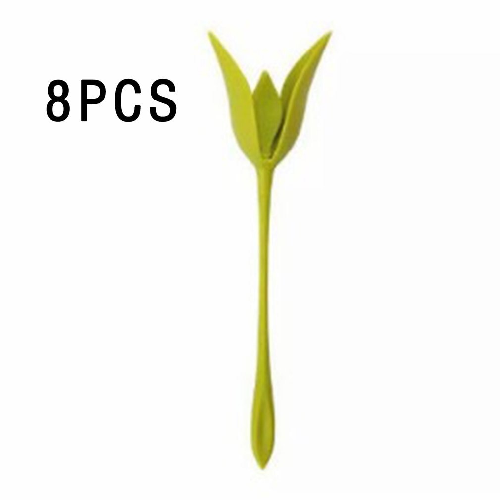 Rose Flower Tissue Holder DIY Napkin Holder Flower Tissue Holder Swing Plate Household Gathering Paper Towel Holder: 8 pcs