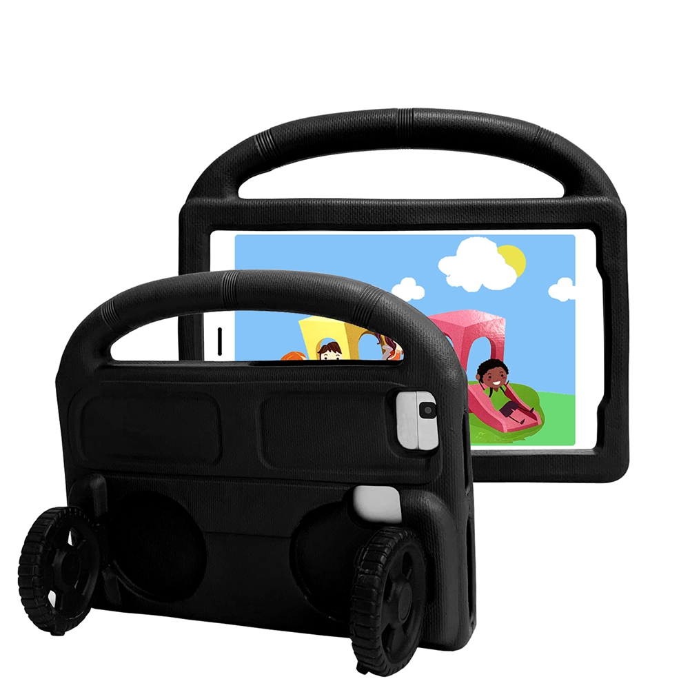 Case For Samsung Galaxy Tab 3 4 E 8.0 SM-T311/T310/T315/T330/T331/T375/T377 cover wheel Full body Shockproof Kids Tablets Fundas: black / Tab 4 8.0 T330 T331