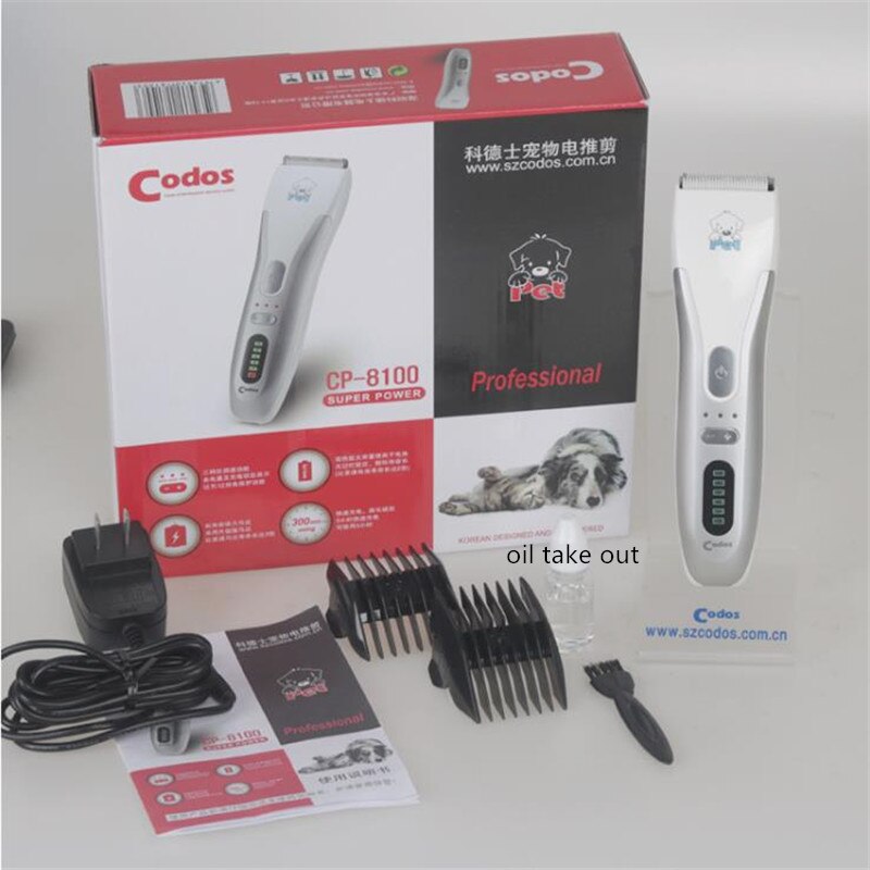 Original codos cp -8100 djurhårtrimmer hund raknin... – Grandado
