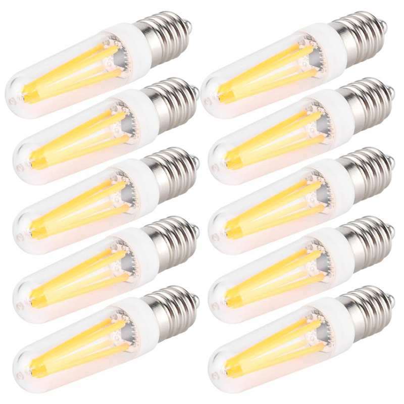 Bombillas de luz para cultivo de plantas en interiores, de 3W E14 bombilla pequeña, Base blanca cálida, Bombilla iluminación Hogar, lámpara de techo led