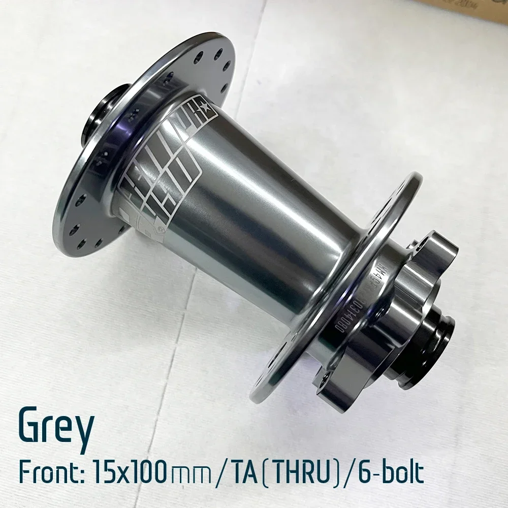 Koozer XM490pro Front MTB 5x100mm QR 9x100mm TA 15x100mm THRU 28H 32 Holes 6 Bolts Disc 2 Sealed Bearing Bike Parts Bicycle Hub: Yellow