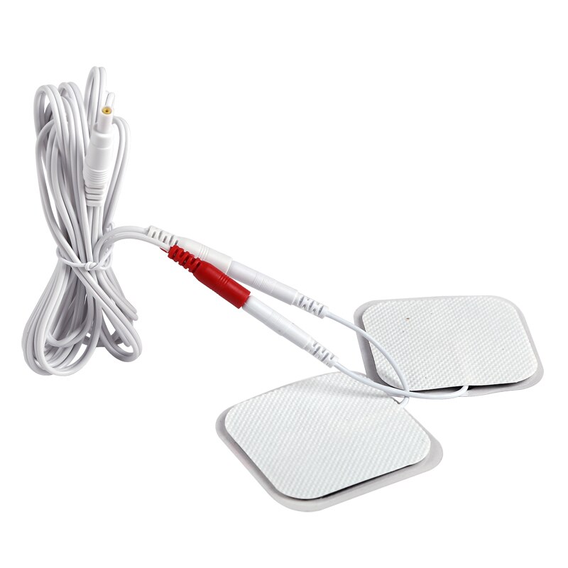 1/2 Stuks Elektrode Kabel Geleidende Draad 2.5Mm Voor Elektrode Pad Digitale Tientallen Machine Elektrode Pad Elektrode Lood draden