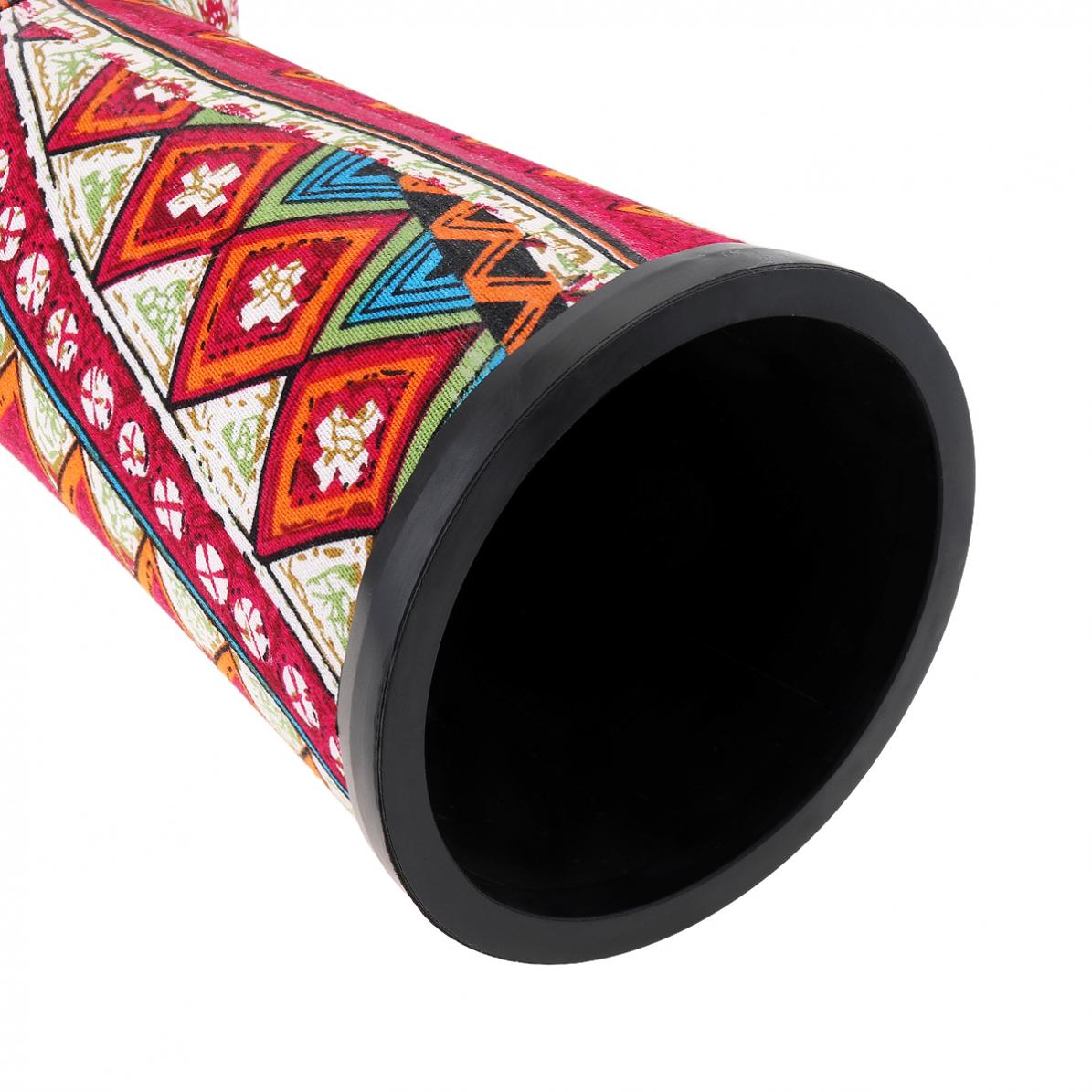 8 Inch African Djembe Drum Colorful Cloth Art ABS Barrel PVC Starry Sky Skin Children Hand Drum