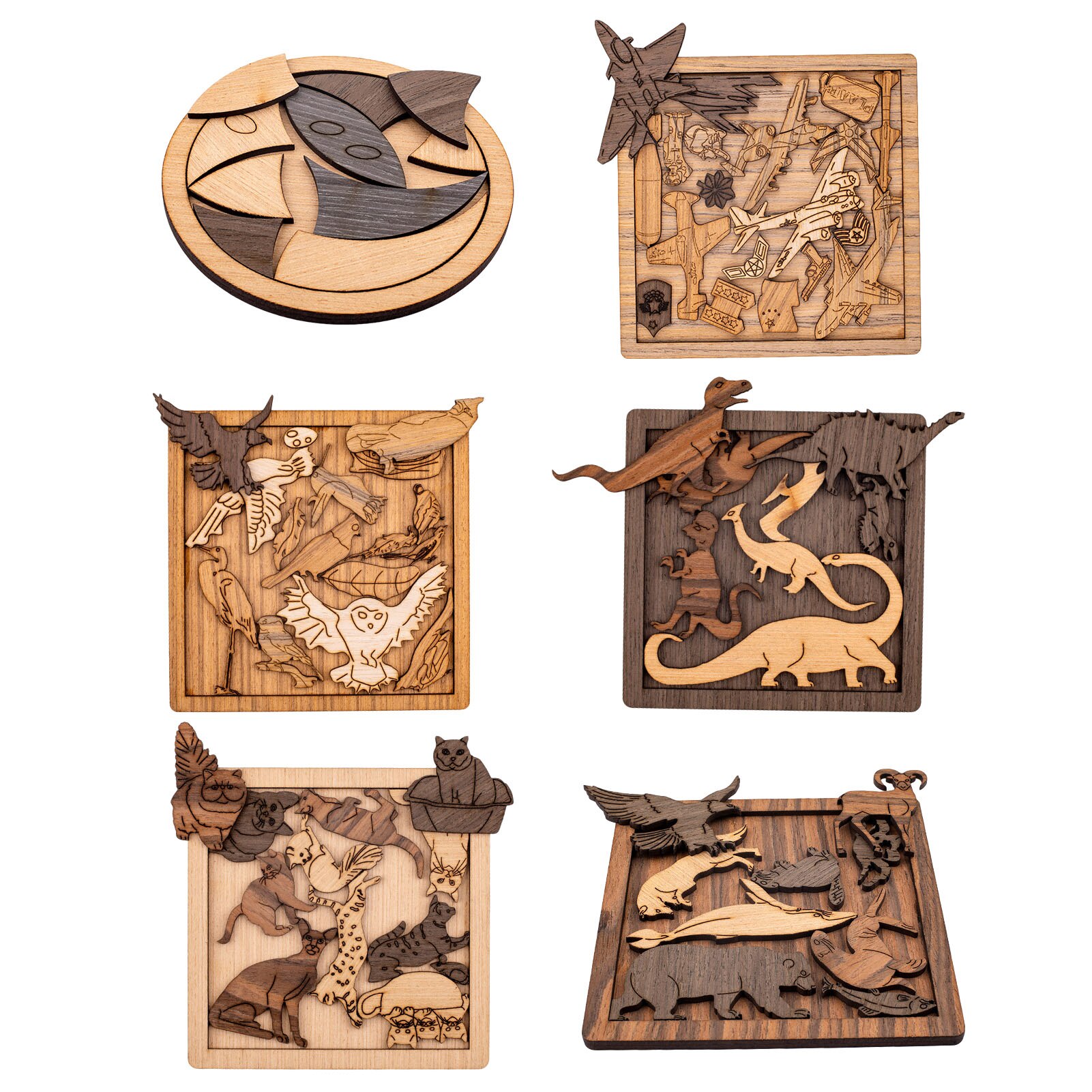 3D Houten Puzzel Brain Teaser Puzzels Unieke Vormige Houten Puzzel Speelgoed Voor Volwassenen Kids Educatief Speelgoed Voor Kinderen