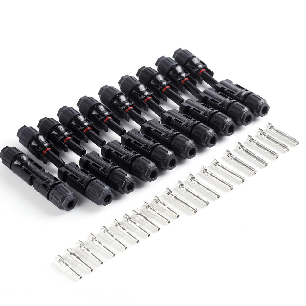 10 Pairs Solar Connectoren Met Spanner Zonnepaneel Kabel Connectoren Mannelijke & Vrouwelijke Zonnepaneel Connectors