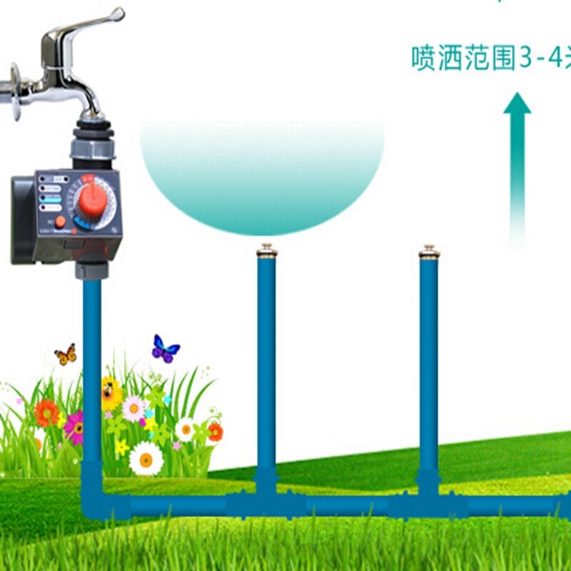 3pcs 1/2" Male Thread Copper Atomizing Nozzle Horticultural Lawn Refracting Irrigation Sprinkler Cooling Spraying Nozzle