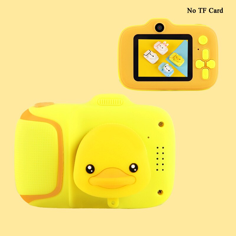 Mini Cartoon Kids Camera Creatieve Kinderen Camera Hd Digitale Camera Draagbare 1080P Camera Voor Kinderen Verjaardag Kerst Cadeau: Without TF Card5