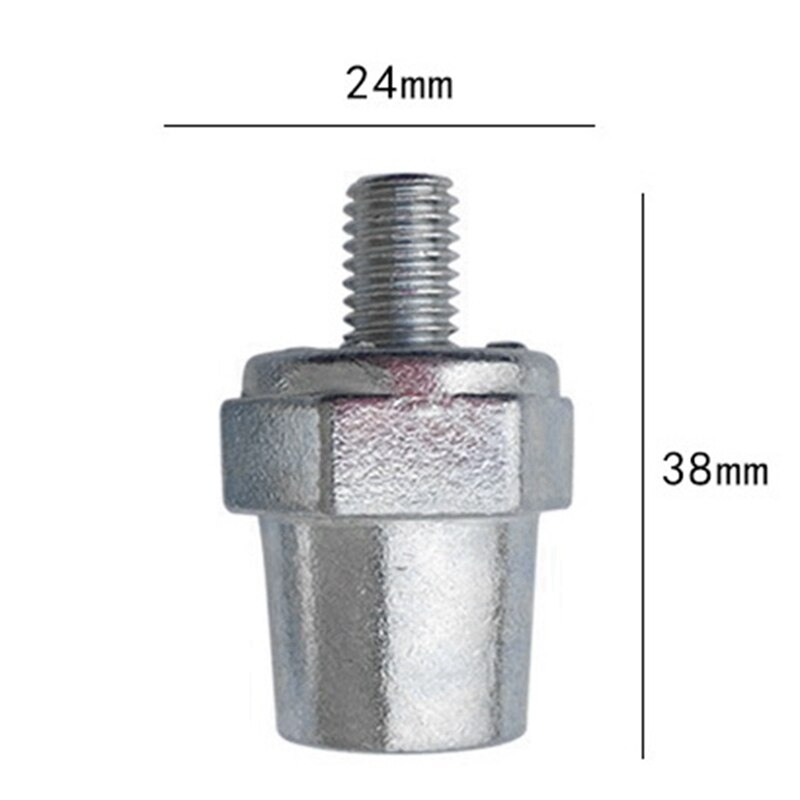 2 Pair Zinc Alloy Battery Side Terminal Charging Posts Fit 8Mm Positive (+) Or Negative (-) Battery Cable Terminals