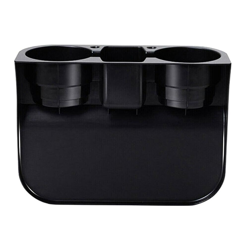 ABS Car Center Console Box Organizer Food Tray Drink Holder Water Cup Holder Storage Box Car-styling Drink Beverage Holders