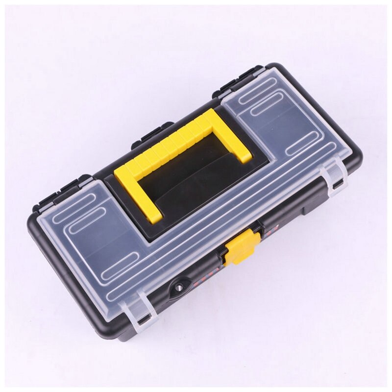 Double Layer Tool Box Household Organizer For Tools Multifunctional Instrument Parts Hardware Tool Storage Box