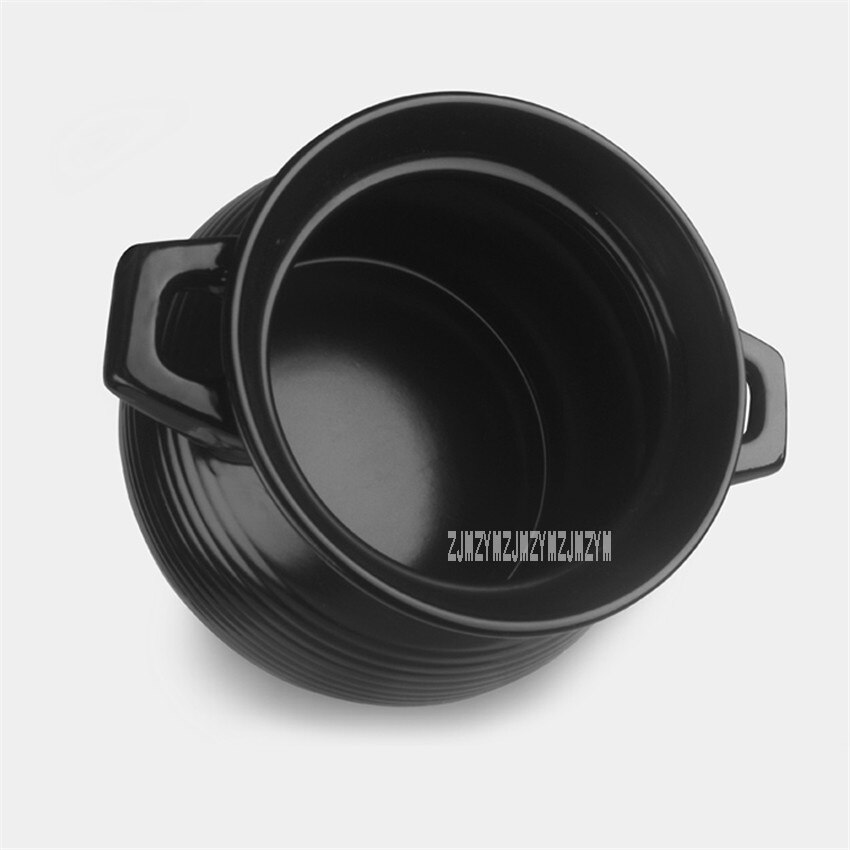 Ceramic Stew Pot Casserole Heat-resistant High-temperature Casserole Braised Burning Home Cooking Pot 3.5L