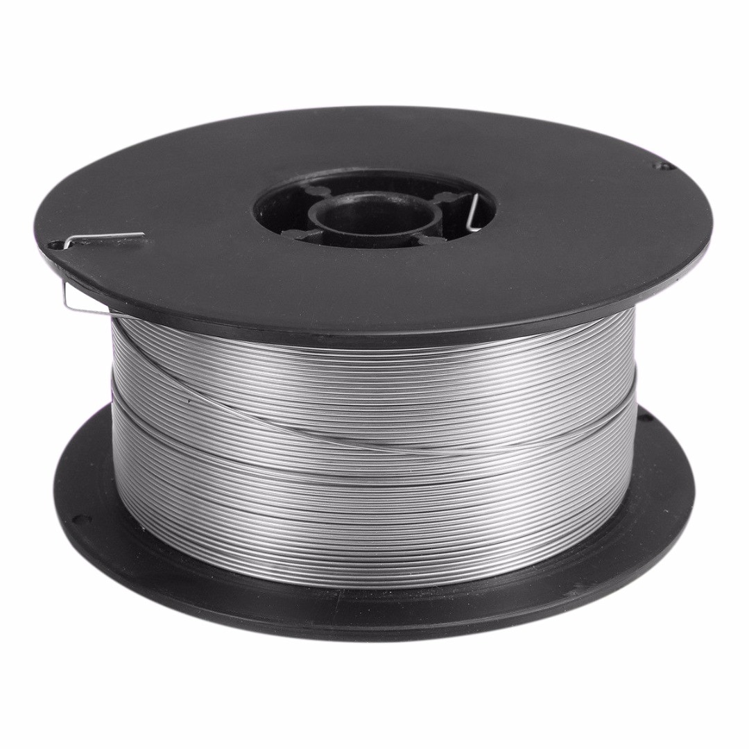 1 rulle rustfrit stål solid-core svejsetråd 0.8mm 500g/1kg mig loddetilbehør til fødevarer/generelt kemisk udstyr