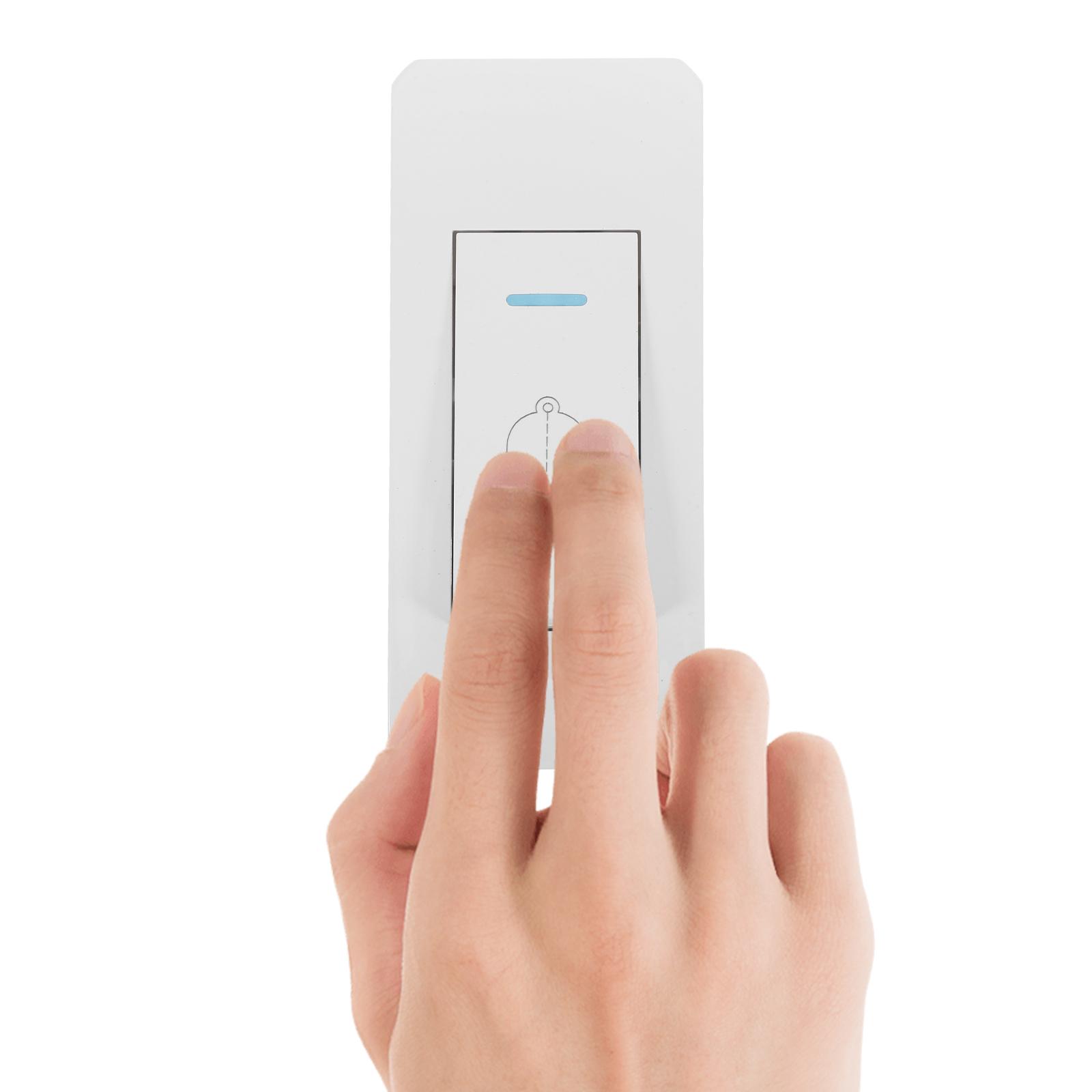 Høy effektbryter kablet ringeklokke kablet utgangsknapp ringeklokkekontroller innendørs garderobeskapdør lyssensorer