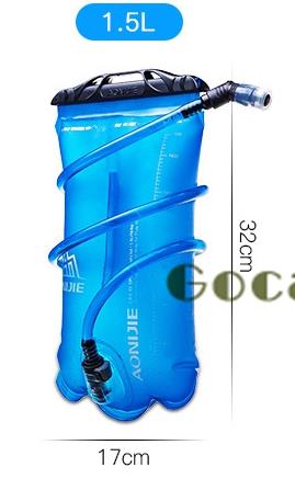 2017 AONIJIE all'aperto Ciclismo Alpinismo Idratazione Zaino Da Viaggio Sacchetto di Bere Borsa di Paglia TPU sport Sacchetto di Acqua Ciclismo: 1500ML