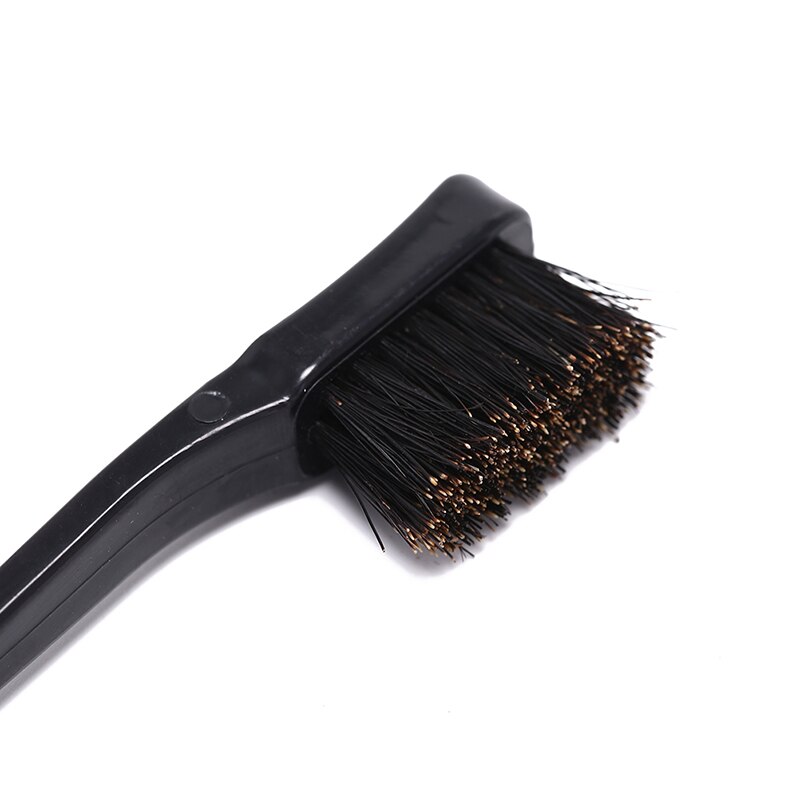 Double Sided Eyebrow Brush Comb Edge Control Brush Comb Hair Gel Smooth