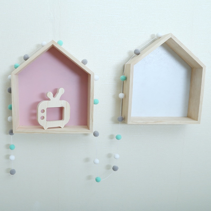 Baby Room Decor Handmade Colorful Ball DIY Bumper Children Kids Tent Room Decoration Accessory Wall Hanging Baby Bed Bumper