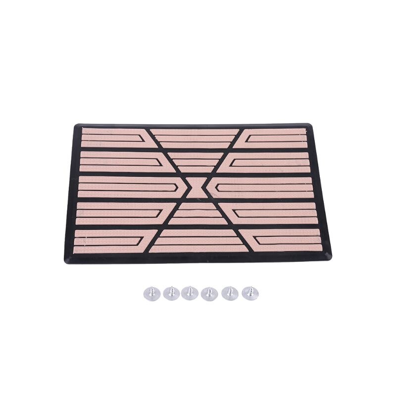 Car Floor Carpet Pad Heel Foot Mat Pedal Patch Cover 23x15cm Car Mat Anti-skid Q9QD