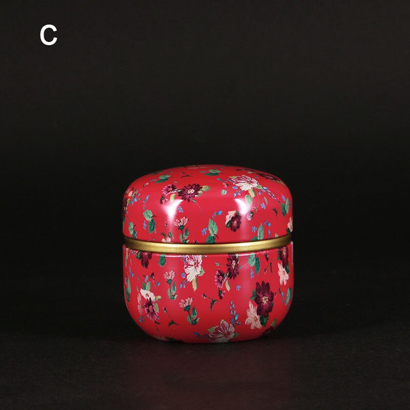 50ml Chinese style Kitchen Tea Box Jar Storage Holder Sweetmeats Tea Cans Teaware Tea Caddies tin containers storage box