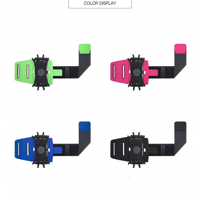 Roterende Mobiele Telefoon Armband Draaibare Sport Arm Tas Creatieve Rijden Mobiele Telefoon Houder
