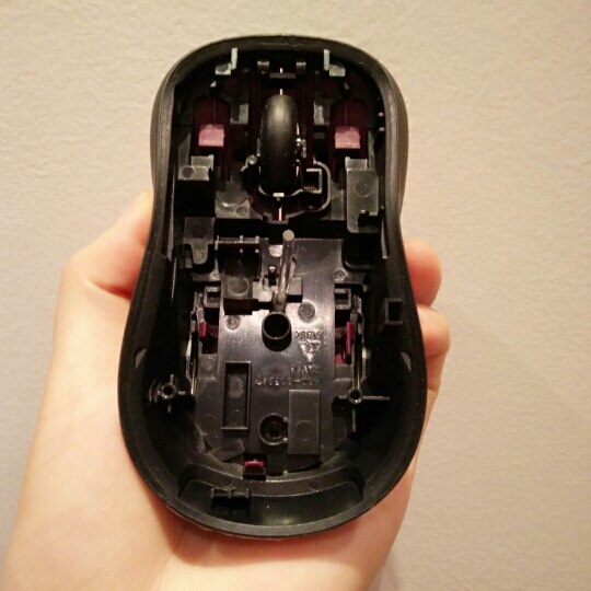 1 Pc Mouse Top Case Moue Upper Shell for Logitech M310 M320 Wireless Mouse with Mouse Scroll Wheel