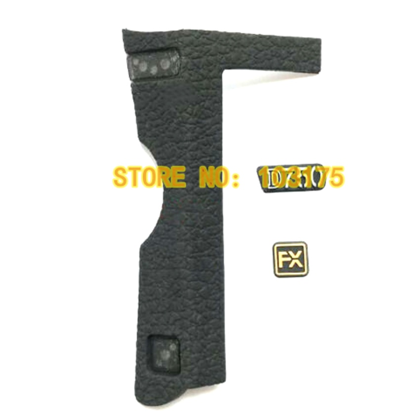 For Nikon D750 Sync Port Side Rubber +D750LOGO +FX Rubber Camera Part+Sticky tape