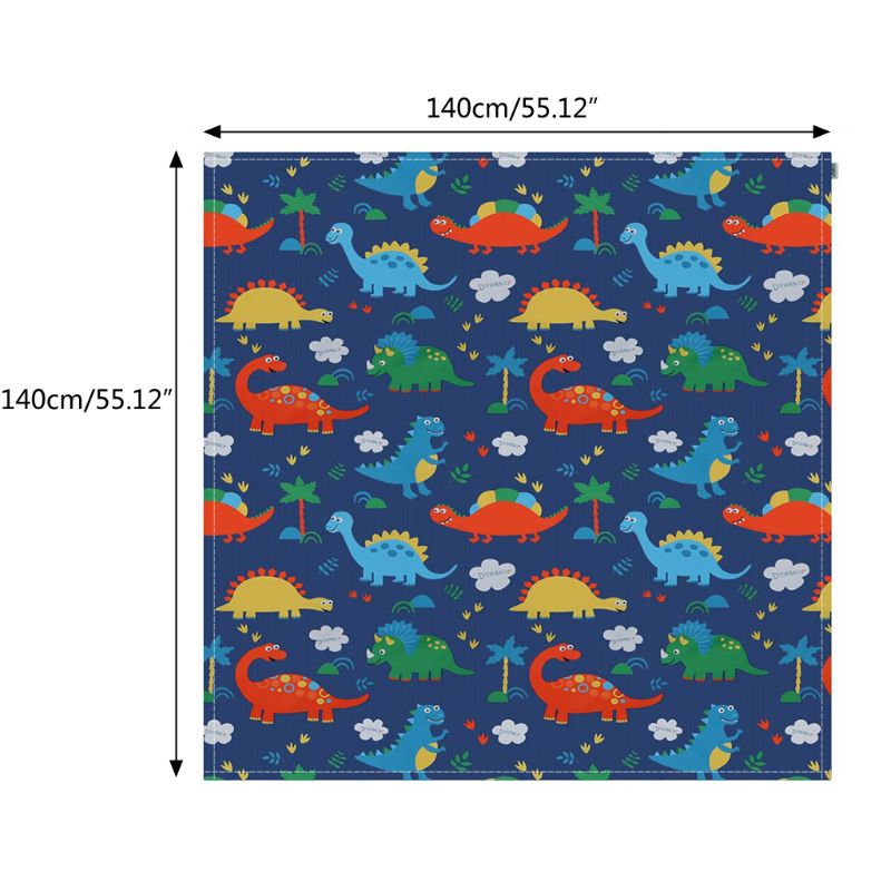 Highchair Splash Mat Baby Paint Splash Mat Large Protective Floor Splash Mat Waterproof and Anti Slip 140cm×140cm 54DA
