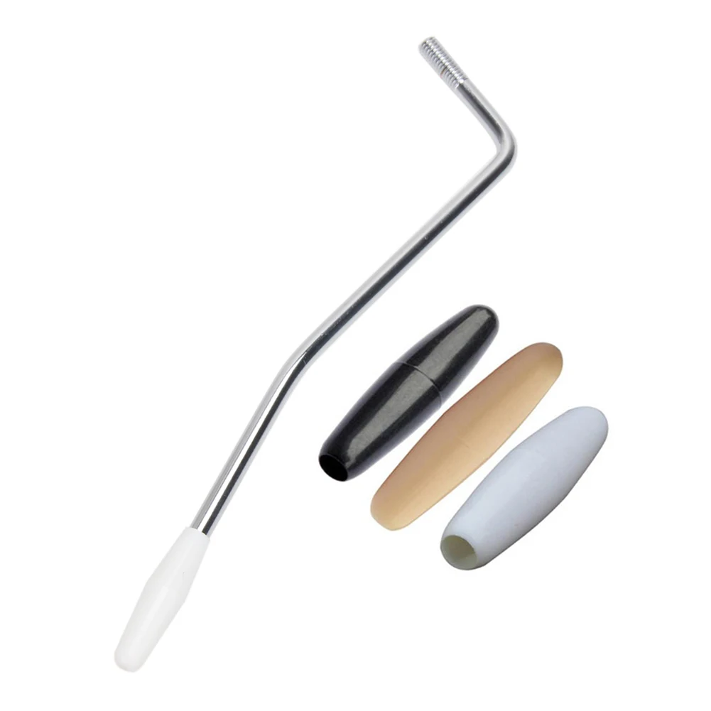 tremolo bar væpne whammy bar til fender strat stratocaster elektrisk gitar med pigg tremolo bar væpne gitar: Svart