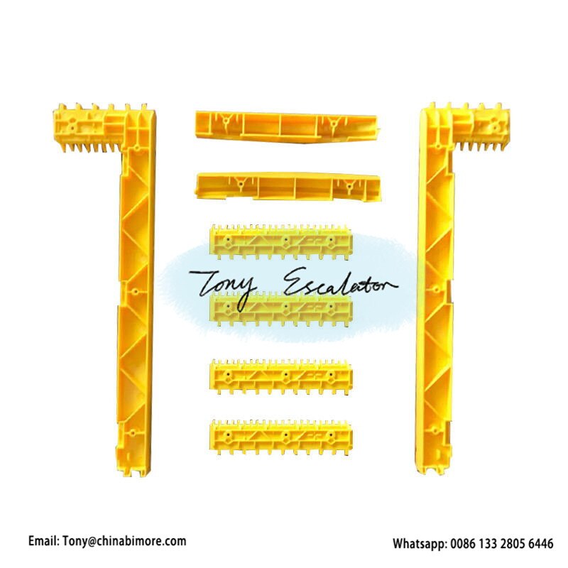 Escalator Step Pallet Demarcation plastic yellow line Parts for escalator parts