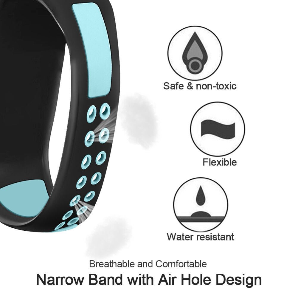 Bracelet en Silicone FIFATA Bracelet pour Garmin Vivofit 3/Vivofit JR/JR 2 enfants Bracelet de montre sport coloré Bracelet accessoires