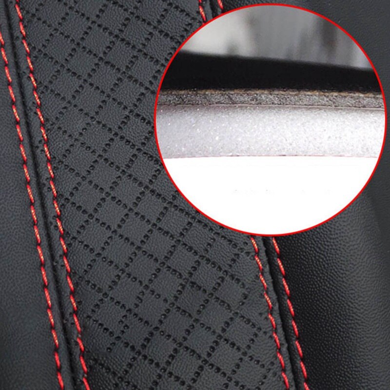 Blødt bilsædebetræk universal autobæltdæksler kunstlæder skulderpude beskytter sikkerhedsseler skulderbeskyttelse