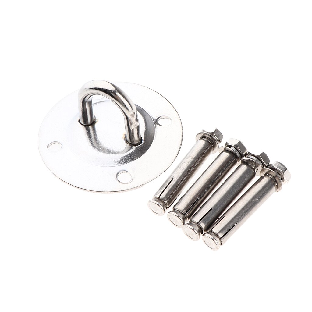 Ceiling & Wall Stainless Steel Anchor Bracket Hook for Aerial Training Straps Hammock Swing