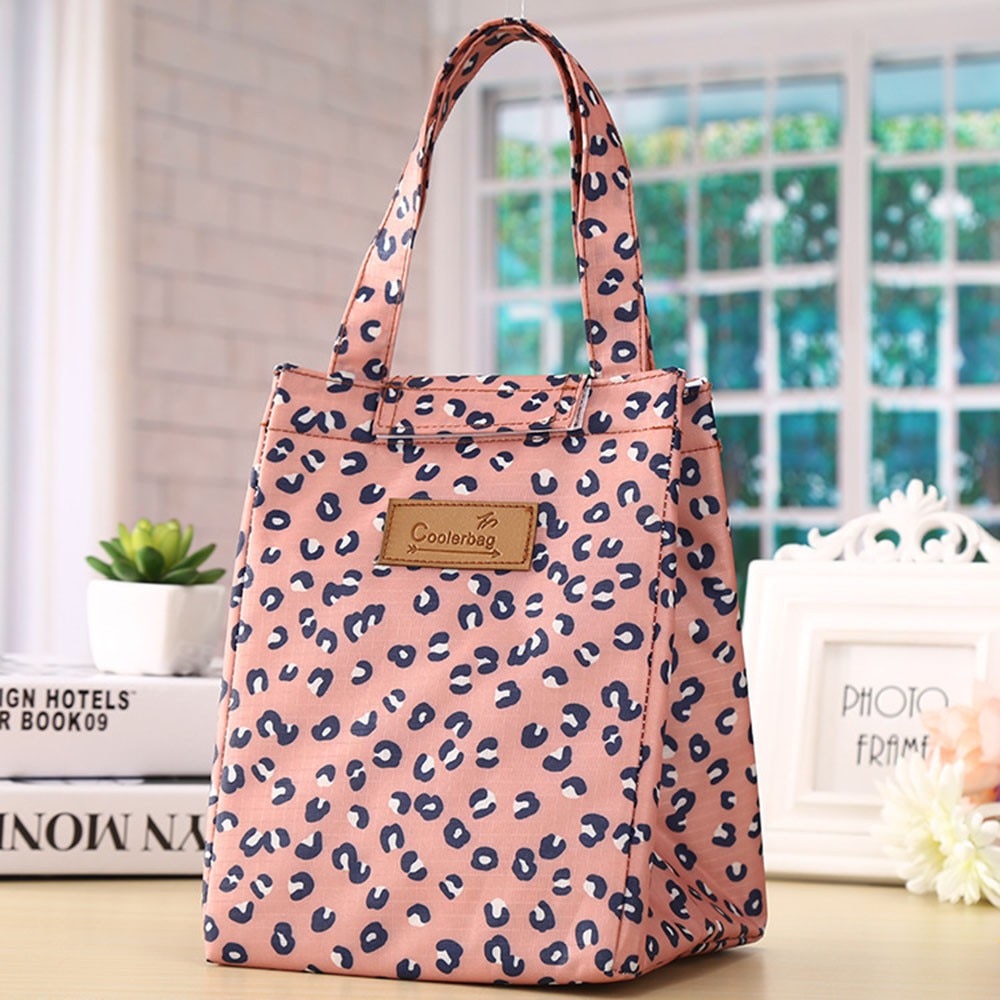Women Thermal Insulated Lunch Box Bag Camping Outdoor Cooler Lunchbox Bag Portable Lady Carry Picnic Food Tote #T1P: B