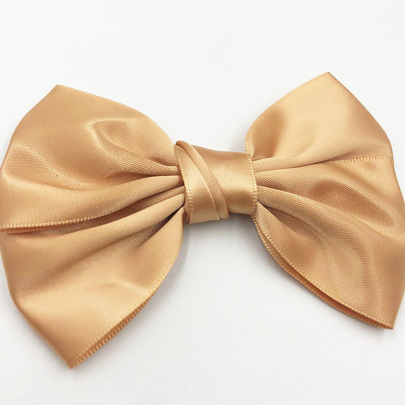 10 Uds. De decoración de boda de satén, apliques de costura, ramillete, lazo grande A156