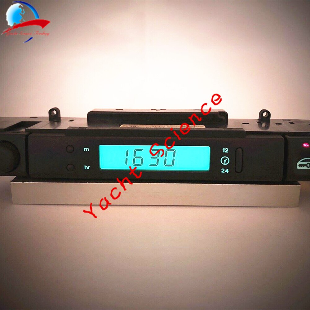 Instrument cluster Digital Clock Dash Clock Display LCD Screen with Ribbon Cable for Jaguar XJ6 XJ8 X300 XJR Daimler Six