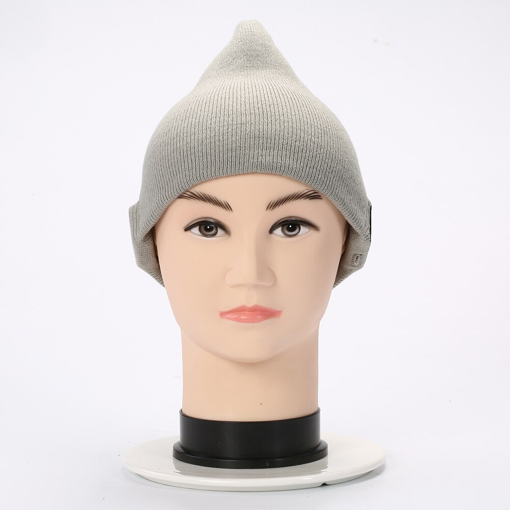 Sports Smart Cap Bluetooth Headset wireless Colorful Music Warm Winter Knitted Hats Stereo handsfree headphone for smartphone