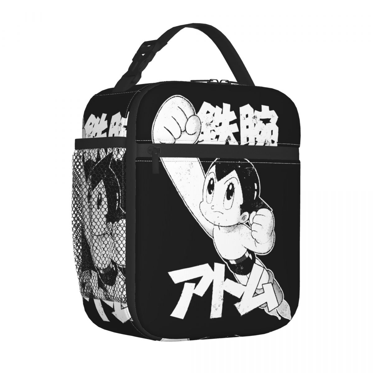 The Mighty Atom Astro Boy Astroboy Insulated Lunch Bag Cooler Bag Reusable Lunch Container Portable Tote Lunch Box Office Travel: Red